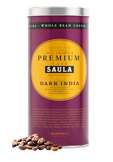 Premium Dark India kávová zrna 500g