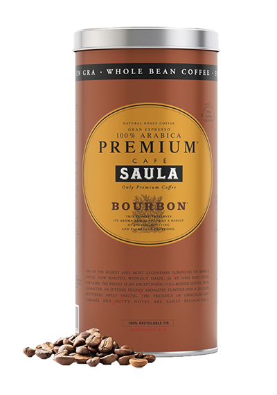 Premium Bourbon kávová zrna 500g